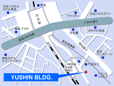 裕真ビル地図
