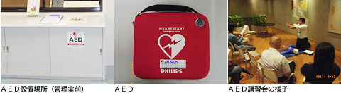 ＡＥＤ（自動体外式除細動器）