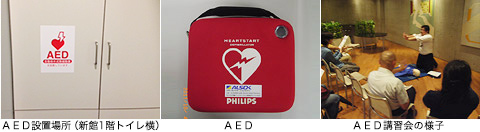 AED(自動体外式除細動器)